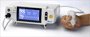 Image: OrSense device measures blood parameters (Photo courtesy of OrSense).